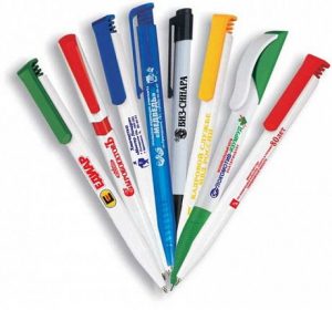 Ручки с логотипом: отличный и популярный сувенир