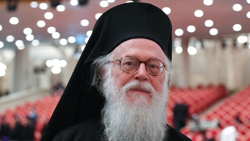 Умер глава Албанской православной церкви архиепископ Анастасий