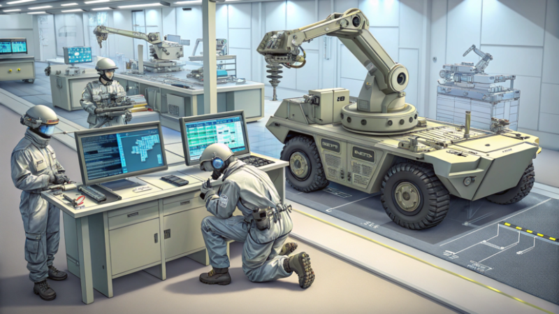 Путин поручил ускорить производство робототехники и боевых лазеров