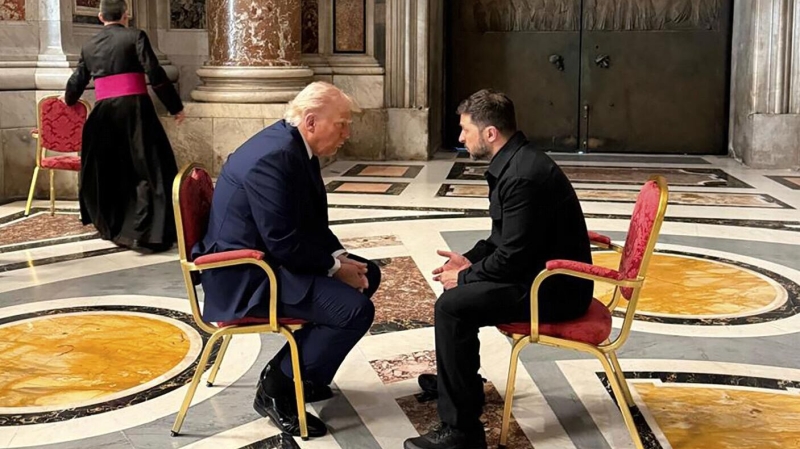 В МИД Украины ответили на вопрос о стуле на встрече Трампа и Зеленского