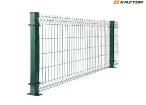 3D панели из оцинкованной проволоки с полимерным покрытием RAL 6005, 7040, 5005