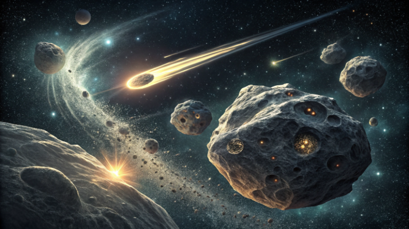 Эксперт рассказал о возможности использования астероидов в военных целях